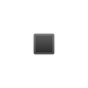 Emoji ▪️ Quadrato Nero Piccolo su Google Android 8.0.