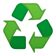 ♻️ Emoji Símbolo De Reciclagem na Google Android 8.0.