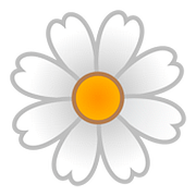 Emoji 🌼 Fiore su Google Android 8.0.