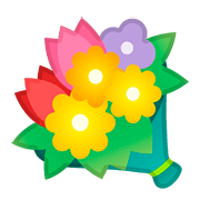 Émoji 💐 Bouquet sur Google Android 8.0.