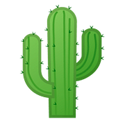 Emoji 🌵 Cactus su Google Android 8.0.