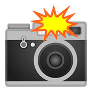 📸 Emoji Câmera Com Flash na Google Android 8.0.