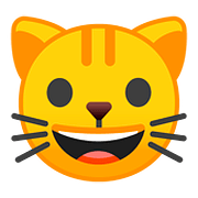 🐱 Emoji Rosto De Gato na Google Android 8.0.