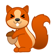 🐿️ Emoji Streifenhörnchen Google Android 8.0.