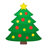 🎄 Emoji árbol De Navidad en Google Android 8.0.