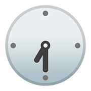 Emoji 🕢 Ore Sette E Mezza su Google Android 8.0.