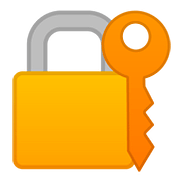 🔐 Emoji Schloss mit Schlüssel Google Android 8.0.