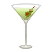 Émoji 🍸 Cocktail sur Google Android 8.0.