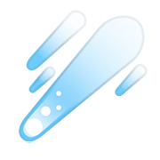 Emoji ☄️ Cometa su Google Android 8.0.