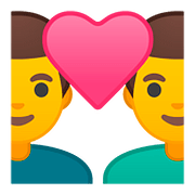 👨‍❤️‍👨 Emoji Pareja Enamorada: Hombre Y Hombre en Google Android 8.0.