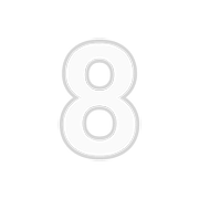 Emoji 8️ Cifra otto su Google Android 8.0.