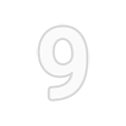 Emoji 9️ Cifra nove su Google Android 8.0.