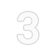Emoji 3️ Cifra tre su Google Android 8.0.