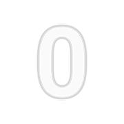 Émoji 0️ Chiffre zéro sur Google Android 8.0.