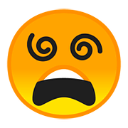 Emoji 😵 Faccina Frastornata su Google Android 8.0.
