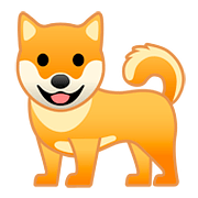 🐕 Emoji Cachorro na Google Android 8.0.