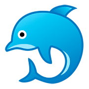 Emoji 🐬 Delfino su Google Android 8.0.