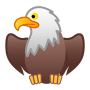 🦅 Emoji águila en Google Android 8.0.