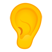👂 Emoji Ohr Google Android 8.0.