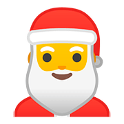 Émoji 🎅 Père Noël sur Google Android 8.0.