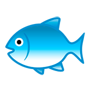 Emoji 🐟 Pesce su Google Android 8.0.
