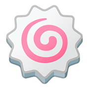 Emoji 🍥 Tortino Di Pesce A Spirale su Google Android 8.0.
