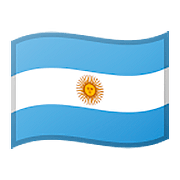 🇦🇷 Emoji Bandera: Argentina en Google Android 8.0.