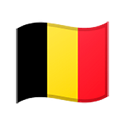 🇧🇪 Emoji Bandera: Bélgica en Google Android 8.0.