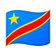 🇨🇩 Emoji Bandera: República Democrática Del Congo en Google Android 8.0.