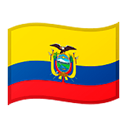 🇪🇨 Emoji Bandera: Ecuador en Google Android 8.0.
