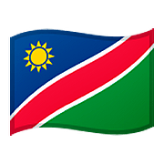 🇳🇦 Emoji Bandera: Namibia en Google Android 8.0.