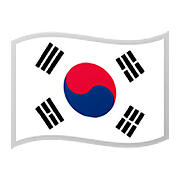 🇰🇷 Emoji Flagge: Südkorea Google Android 8.0.