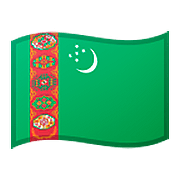 🇹🇲 Emoji Bandera: Turkmenistán en Google Android 8.0.