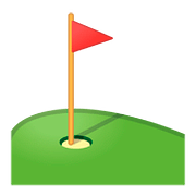 Émoji ⛳ Drapeau De Golf sur Google Android 8.0.