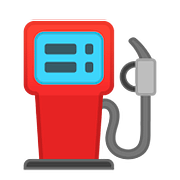 Emoji ⛽ Stazione Di Servizio su Google Android 8.0.