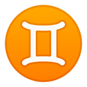 Emoji ♊ Segno Zodiacale Dei Gemelli su Google Android 8.0.