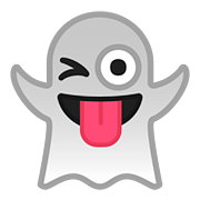 Emoji 👻 Fantasma su Google Android 8.0.