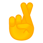 🤞 Emoji Dedos Cruzados na Google Android 8.0.