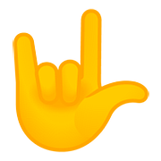 Emoji 🤟 Gesto Ti Amo su Google Android 8.0.