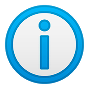 Emoji ℹ️ Punto Informazioni su Google Android 8.0.