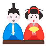 🎎 Emoji japanische Puppen Google Android 8.0.