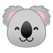 Emoji 🐨 Koala su Google Android 8.0.