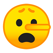 🤥 Emoji Cara De Mentiroso en Google Android 8.0.