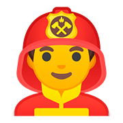 Emoji 👨‍🚒 Pompiere Uomo su Google Android 8.0.