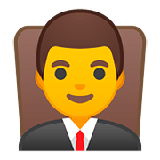👨‍⚖️ Emoji Juez en Google Android 8.0.
