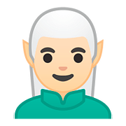 Emoji 🧝🏻‍♂️ Elfo Uomo: Carnagione Chiara su Google Android 8.0.