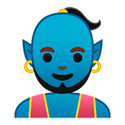 Emoji 🧞‍♂️ Genio Uomo su Google Android 8.0.