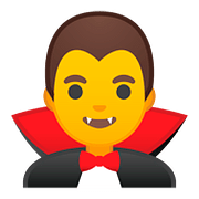 🧛‍♂️ Emoji männlicher Vampir Google Android 8.0.