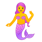 🧜 Emoji Persona Sirena en Google Android 8.0.