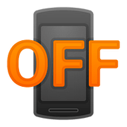 Émoji 📴 Téléphone éteint sur Google Android 8.0.